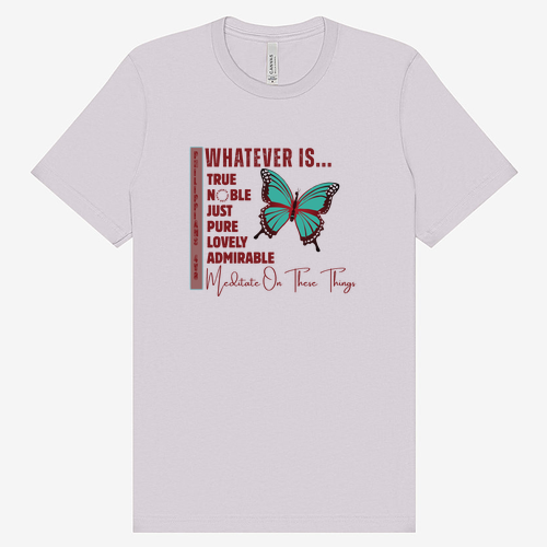 Bella Canvas Unisex Jersey T-Shirt -- Lavender Dust