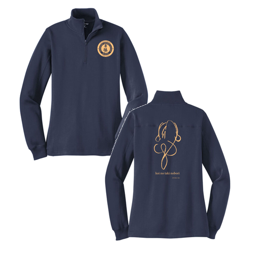 Women Quarter Zip Sweatshirt