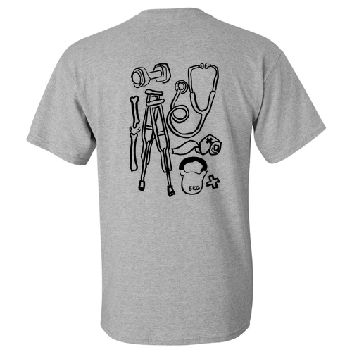 Gildan Heavy Cotton Basic T-Shirt -- Sport Grey