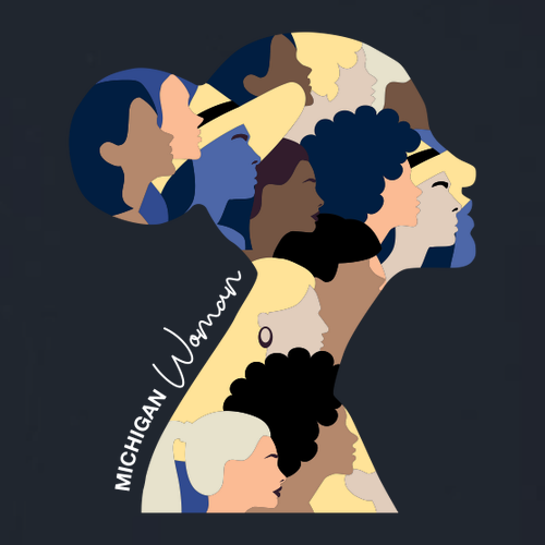 Ladies Next Level Soft Cotton Relaxed Long Sleeve T-Shirt -- Midnight Navy