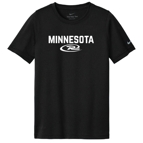 Nike Youth Swoosh Sleeve Rlegend Tee -- Black