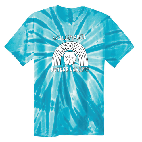Port and Company Tie Dye Tee Youth -- Turquoise