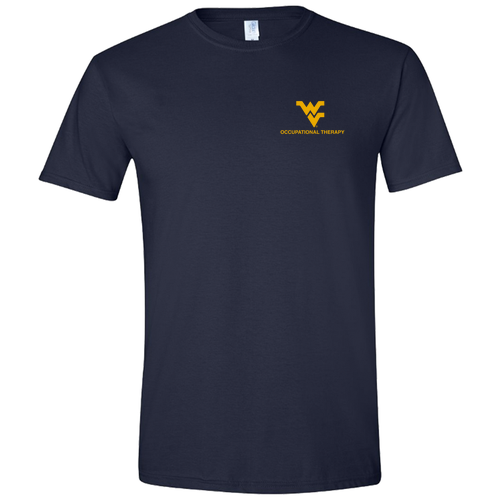 Hand Design Gildan SoftStyle T-Shirt -- Navy