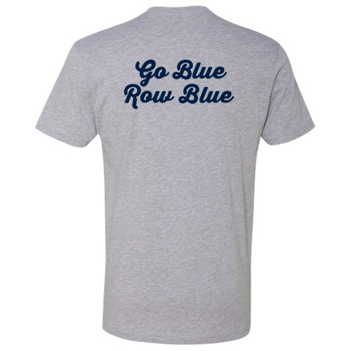 Next Level Apparel Unisex Cotton Tee -- Heather Grey SCREENPRINT