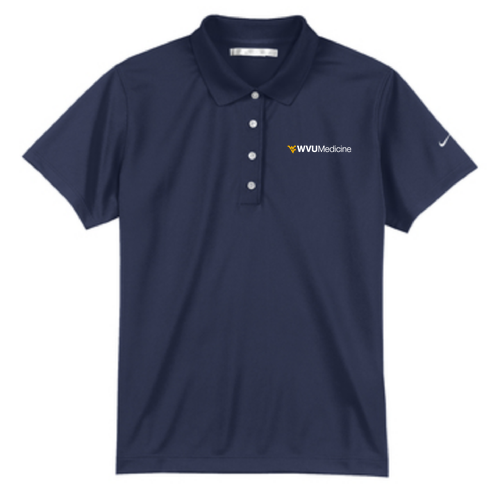 Nike Ladies Tech Basic Dri Fit Polo -- Midnight Navy