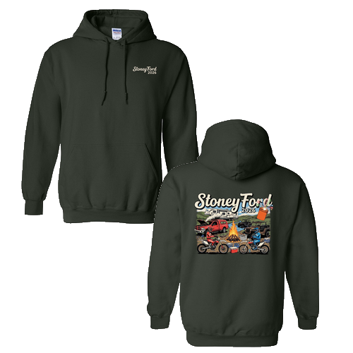 Gildan Heavy Blend Hooded Sweatshirt -- Forest Green