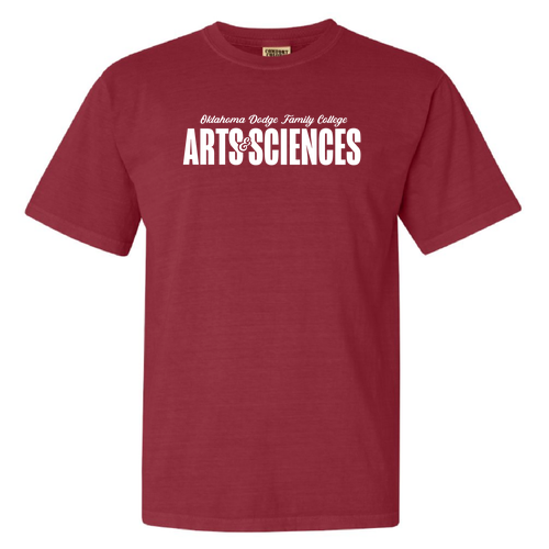 Comfort Colors Ringspun Garment Dyed T Shirt -- Crimson