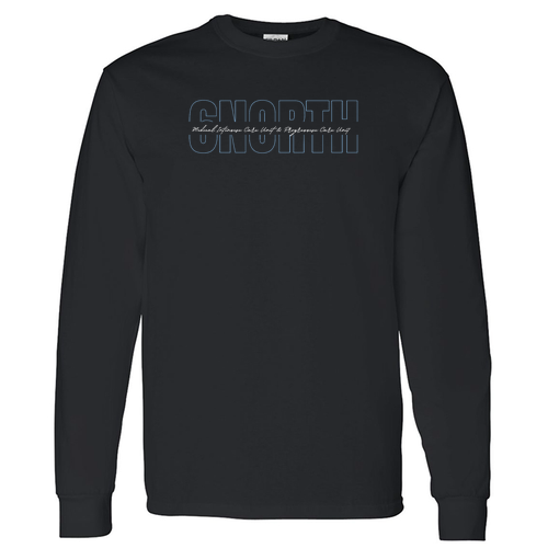 Heavy Cotton Longsleeve T-Shirt -- Black