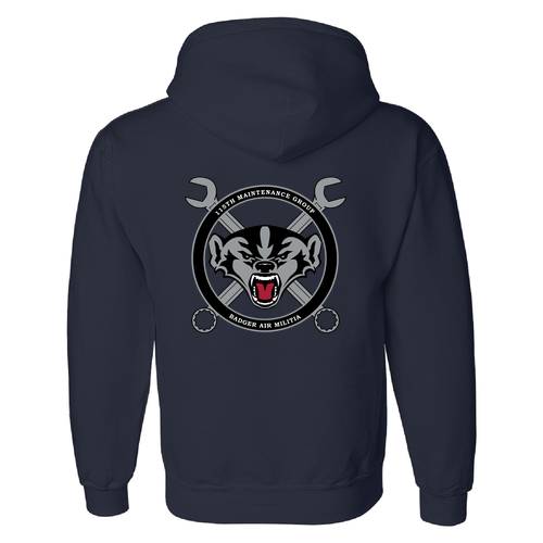Gildan Adult Dryblend Adult Hooded Sweatshirt -- Navy