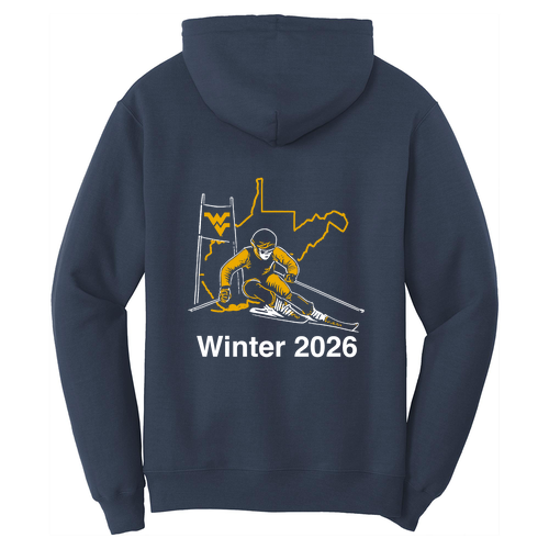 Port and Company Core Fleece Pullover Hooded Sweatshirt -- Navy