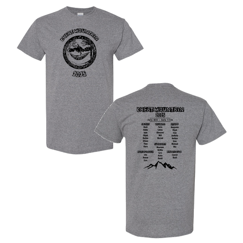 Gildan Heavy Cotton Basic T-Shirt -- Graphite Heather