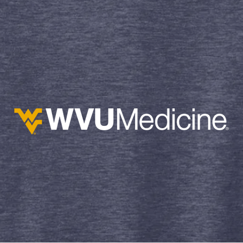 District Made Mens Perfect Weight Long Sleeve Tee -- Heathered Navy