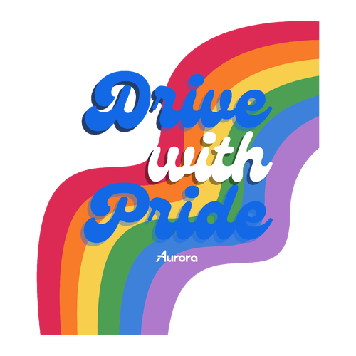 Drive with Pride T-Shirt -- White