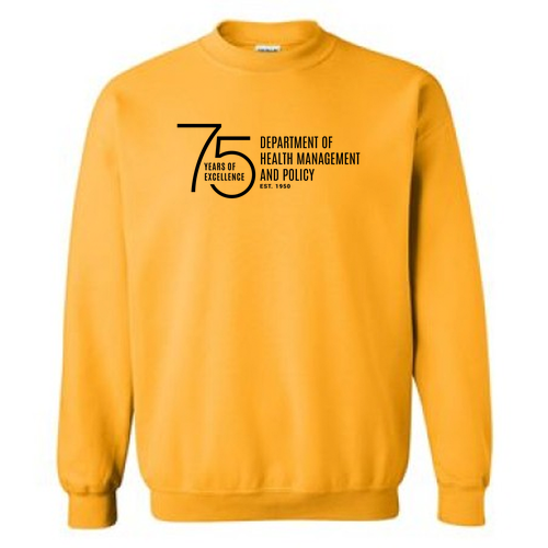 Gildan Heavy Blend Crew Neck Sweatshirt -- Gold