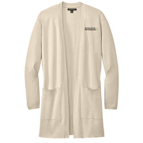 Mercer+Mettle Women's Open Front Cardigan Sweater -- Birch