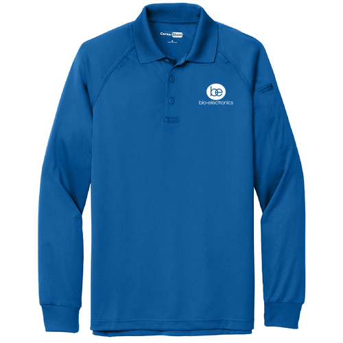Cornerstone Select Long Sleeve Snag Proof Tactical Polo -- Royal