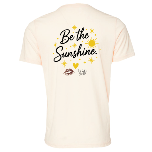 Yellow Sun Doll Short Sleeve Tee