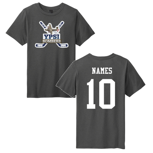 District Youth Perfect Tri Tee -- Charcoal