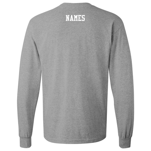 Gildan Heavy Cotton Longsleeve Basic T-Shirt -- Sport Grey