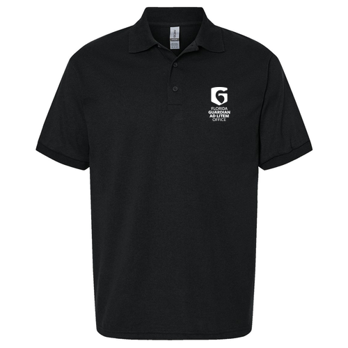 Unisex Royal Black Gildan Polo Shirt