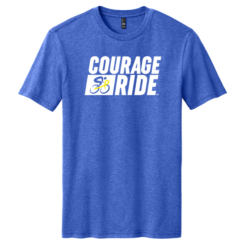 District Made Mens Perfect Blend Tee -- Royal Frost