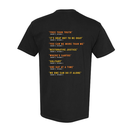 S2 Tracklist Comfort Colors Unisex Garment-Dyed Heavyweight T-Shirt -- Black