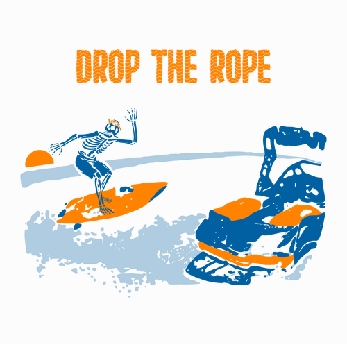 Wakeboard T-Shirt -- White
