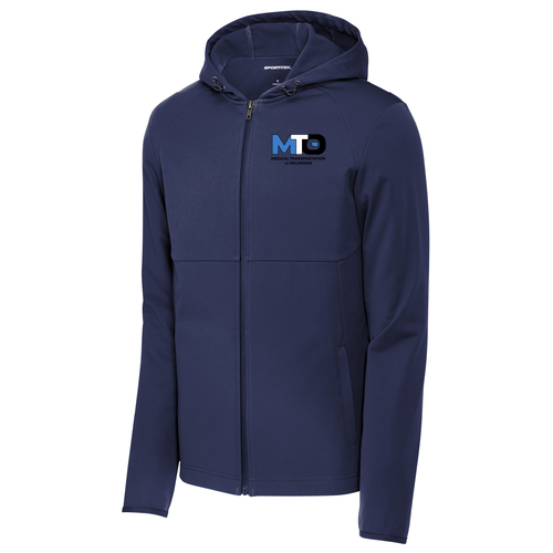 Sport-Tek® Women's Hooded Soft Shell Jacket -- True Navy