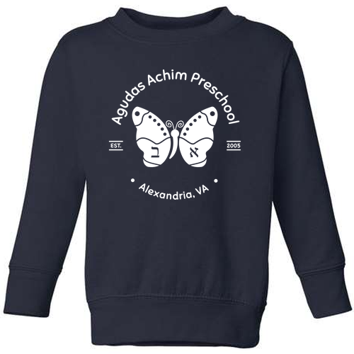 Rabbit Skins Sweatshirt Toddler -- Navy
