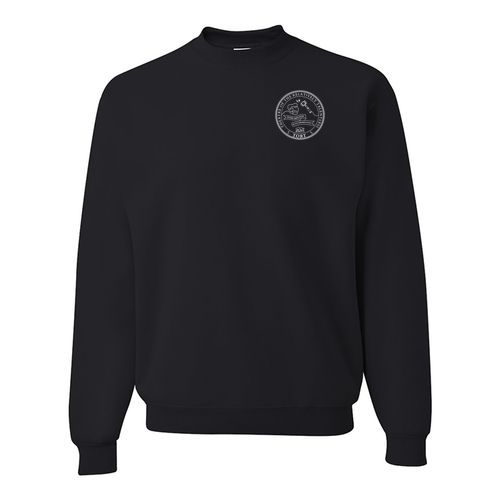 Jerzees 8 Oz., 50/50 Nublend Fleece Crew -- Black