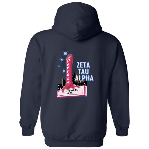 Gildan Heavy Blend Hooded Sweatshirt -- Navy