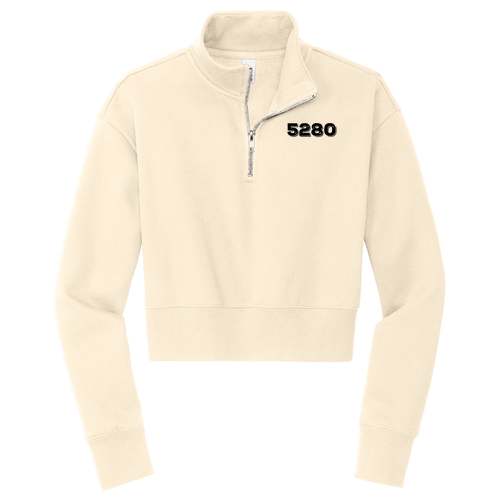 District  Women's V.I.T. Fleece 1/2-Zip -- Gardenia