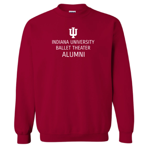 IUBT- ALUMNI- Embroidered Sweatshirt -- Cardinal Red