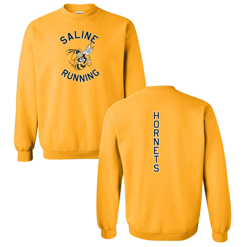 Gildan Heavy Blend Crew Neck Sweatshirt -- Gold