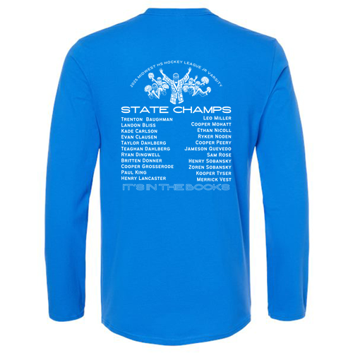 Gildan Softstyle Longsleeve T Shirt -- Royal