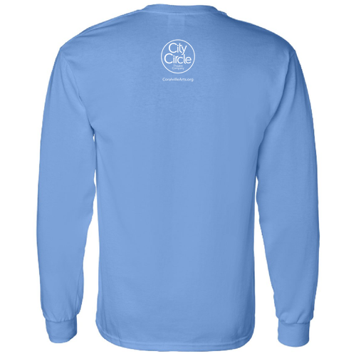 Gildan Heavy Cotton Longsleeve Basic T-Shirt -- Carolina Blue