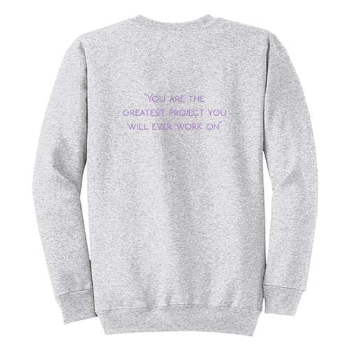 Port and Company Classic Crewneck Sweatshirt -- Ash