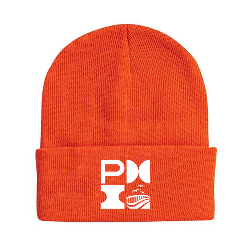 Sportsman Solid 12" Cuffed Beanie -- Blaze Orange