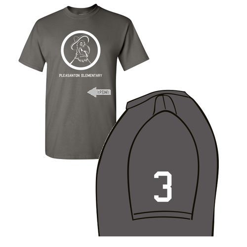 Cavazos and Alaniz 3rd Grade Class Charcoal- Adult Size