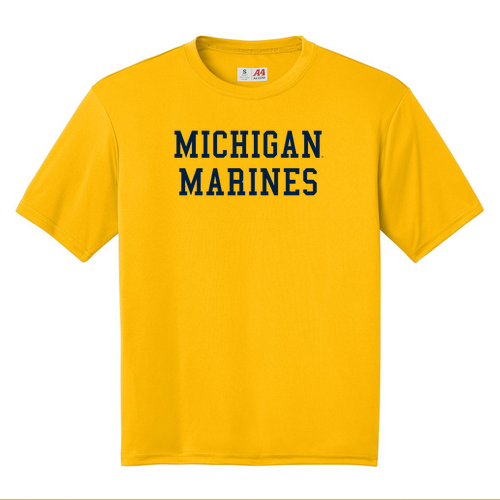 Performance Short Sleeve Tee -- Gold