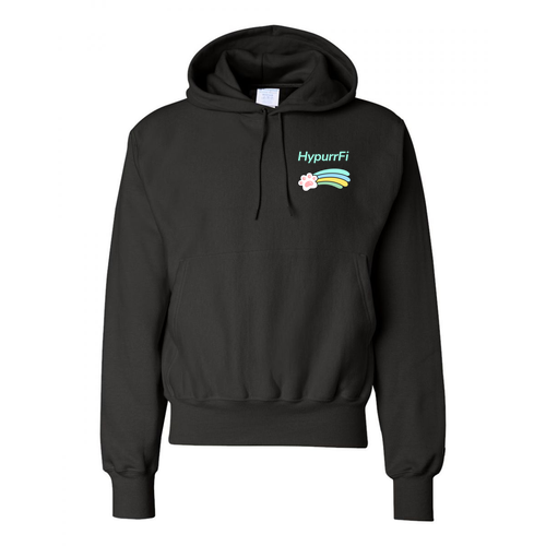 Champion Heavyweight Reverse Weave Hooded Sweatshirt -- Black