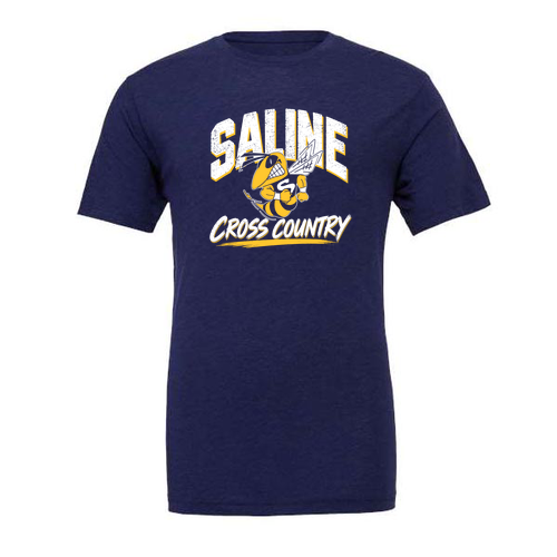 Bella Canvas Triblend Short Sleeve T-Shirt -- Navy TriBlend