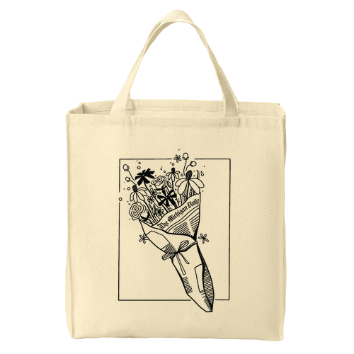 Port Authority Ideal Twill Grocery Tote -- Natural