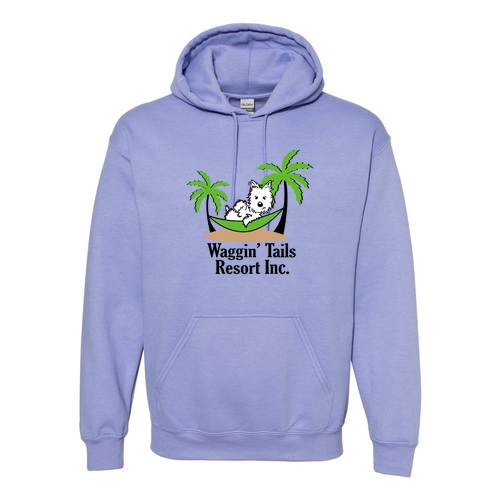 Gildan Heavy Blend Hooded Sweatshirt -- Violet