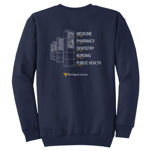 Port and Company Classic Crewneck Sweatshirt -- Navy