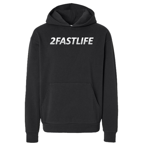 Independent Trading Co. Mainstreet Hooded Sweatshirt -- Black -- 2FastLife