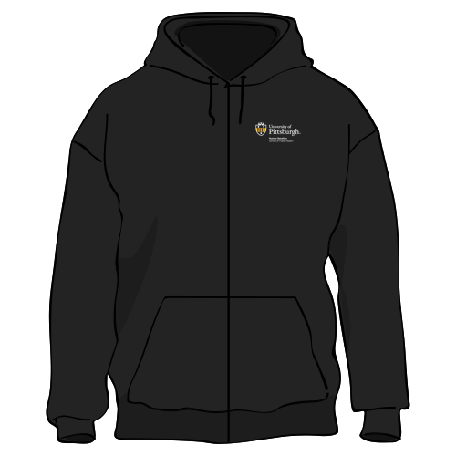 Human Genetics Full-Zip Sweatshirt -- Jet Black