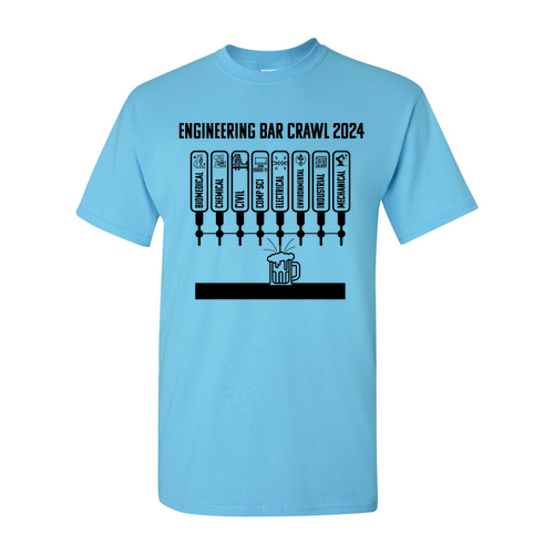 Gildan Heavy Cotton Basic T-Shirt -- Sky