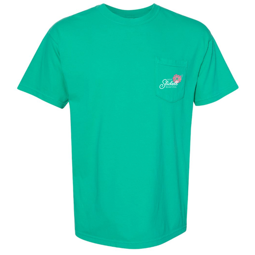 Comfort Colors Short Sleeve Pocket Tee -- Island Reef