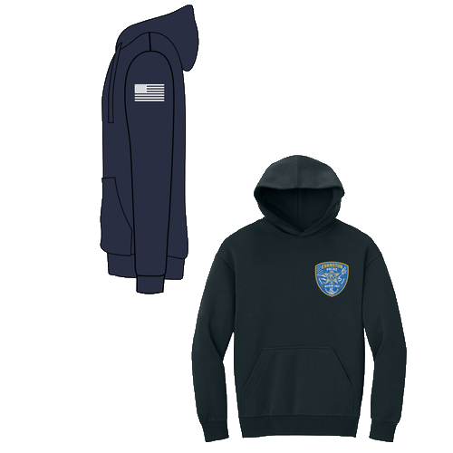 Marine Unit Hoodie -- Navy Blue